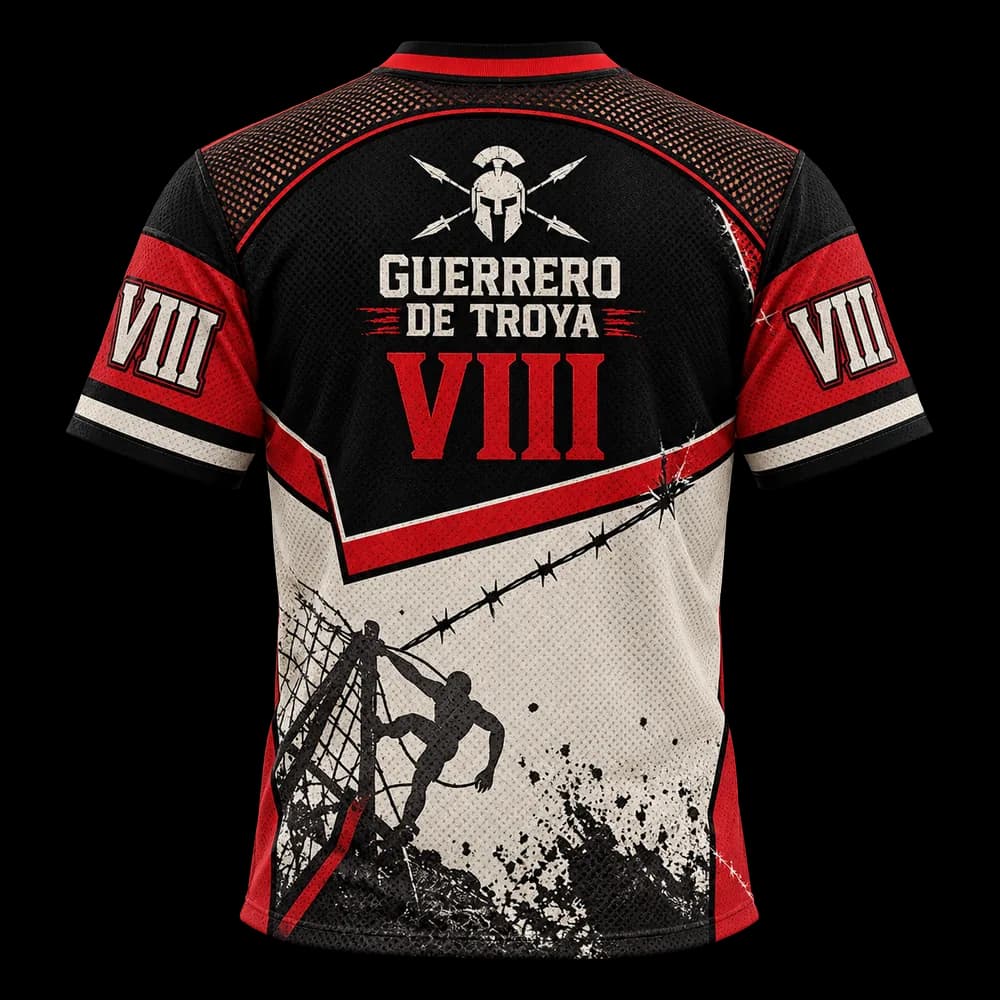 Camiseta técnica Guerrero de Troya VIII, vista frontal